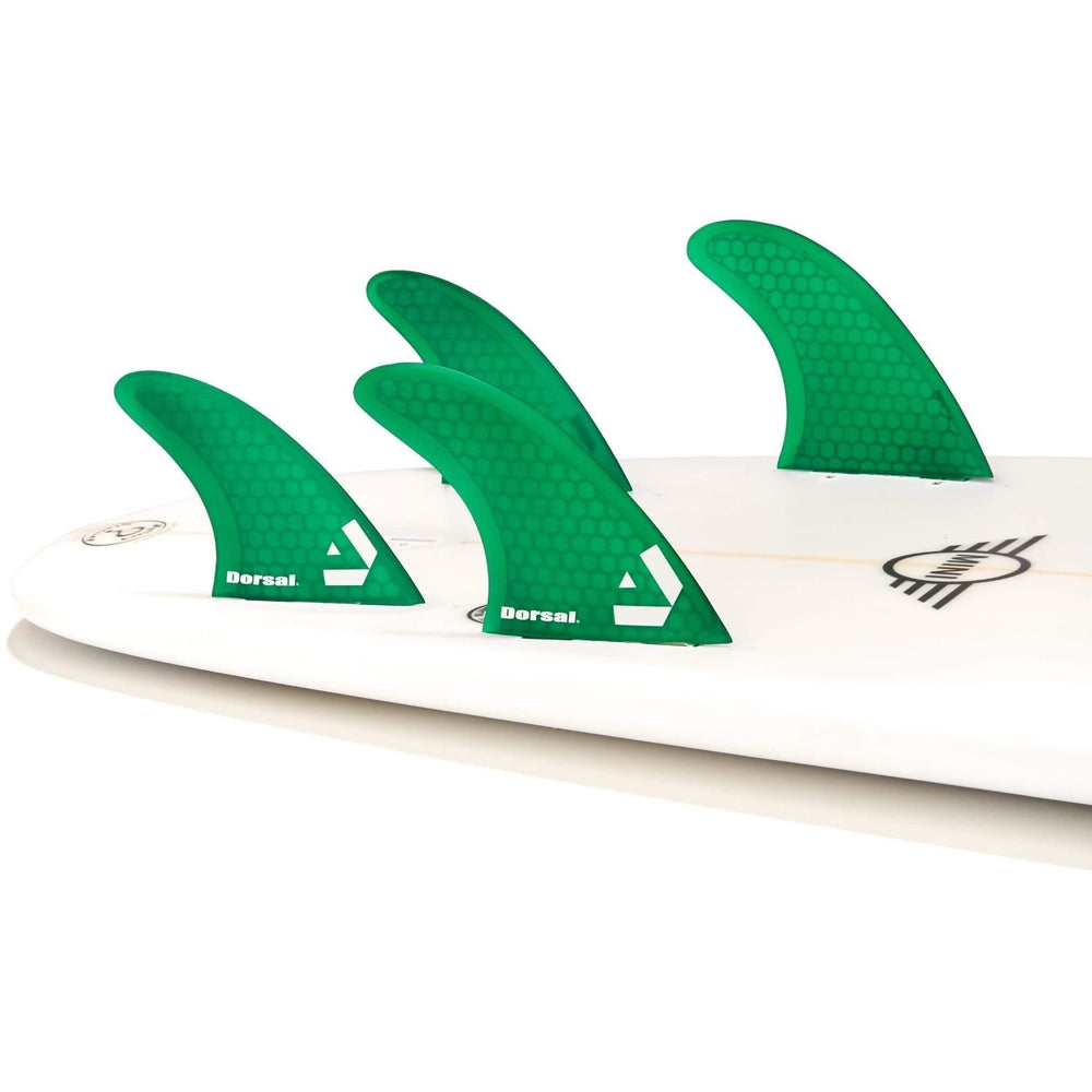 Surfboard Fins Quad 4 Set FCS Compatible