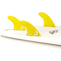 Surfboard Fins Thruster 3 Set FCS Compatible