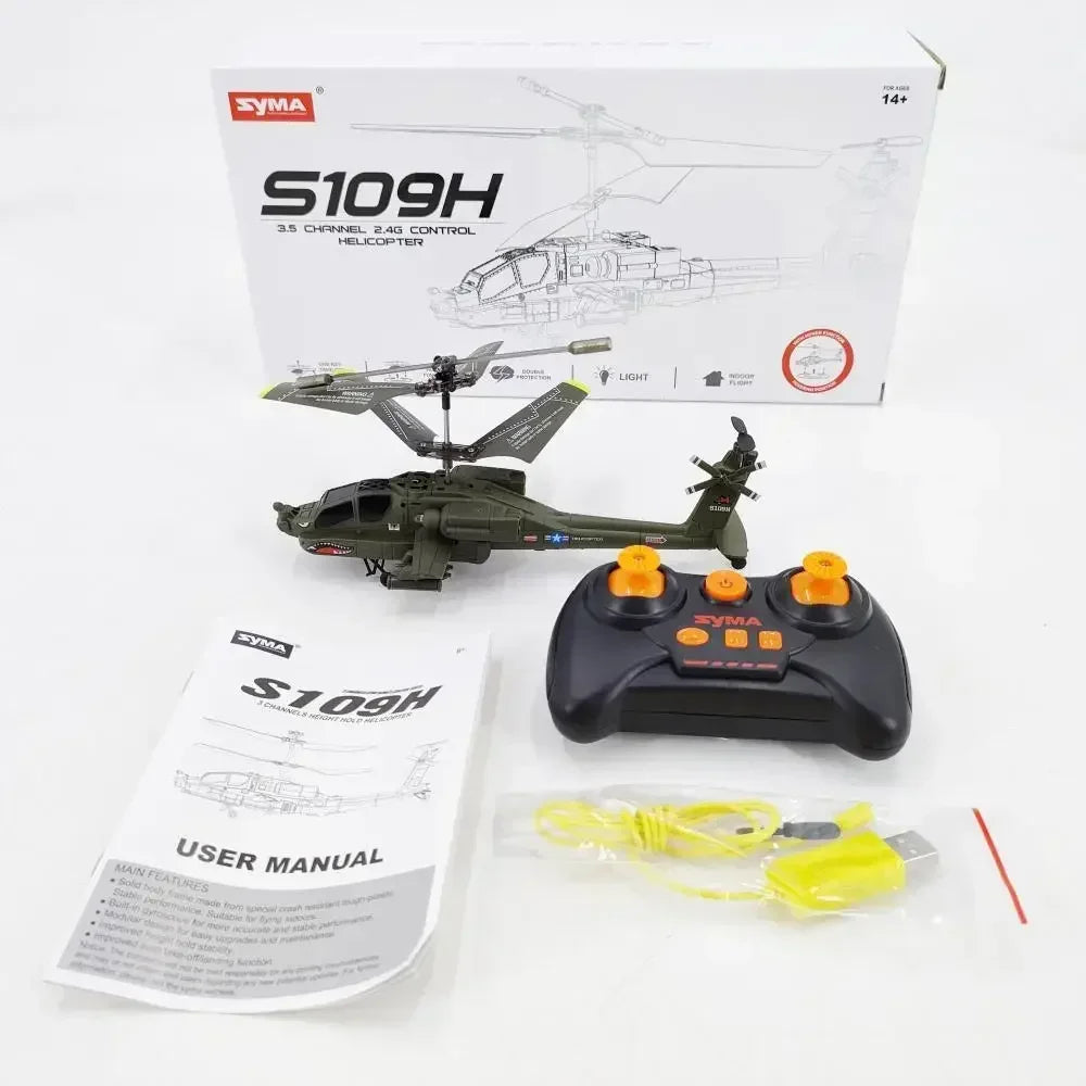 Apache Twin Paddle RC Helicopter