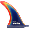 Transition Rainbow Blue Fiberglas SUP Surf Longboard Surfboard Fin